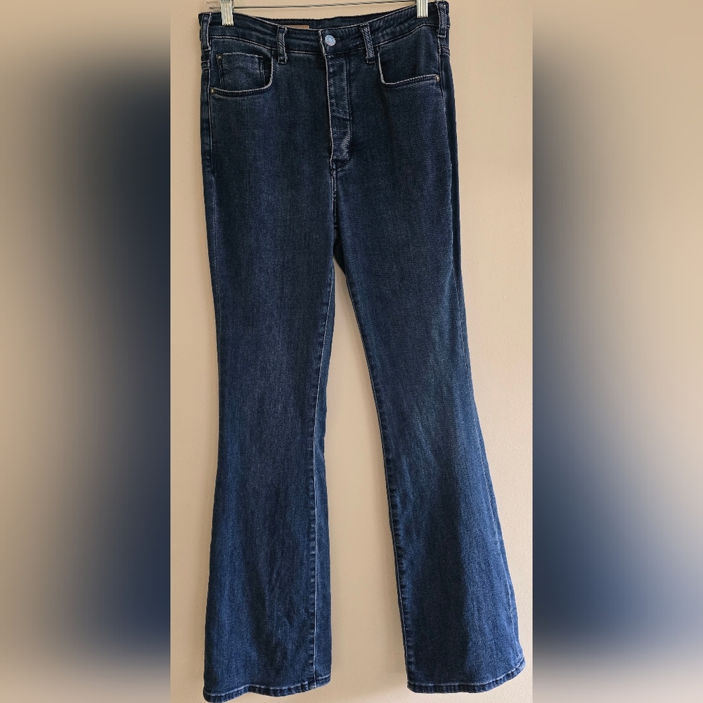 Preloved: Pilcro by Anthropologie Buttons Down Flare Jeans